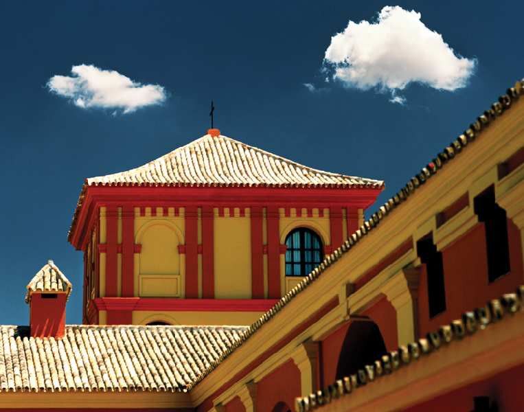 الكالا ذي غواذَيْرا Eurostars Hacienda La Boticaria Sevilla المظهر الخارجي الصورة